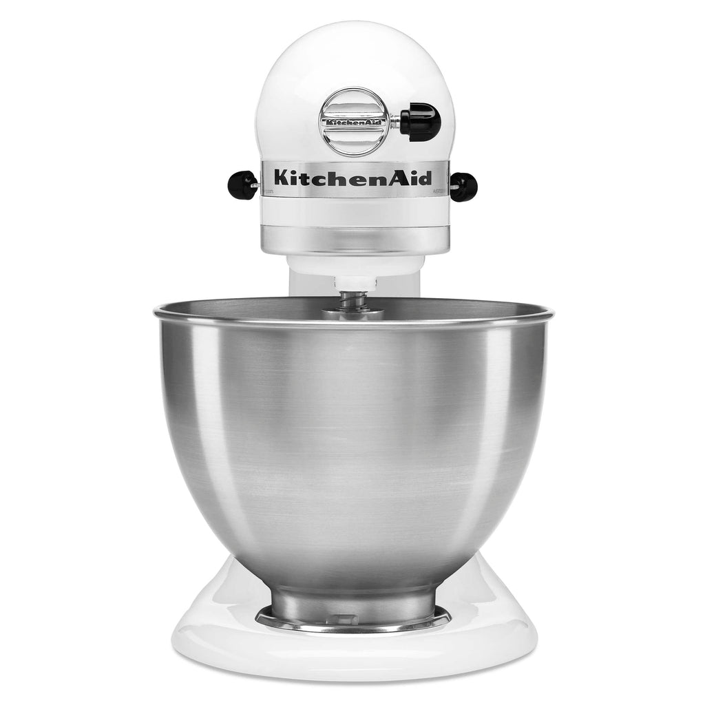 KitchenAid Classic Series 4.5 Qt Tilt-Head Stand Mixer – 275W, 10 Speeds, White