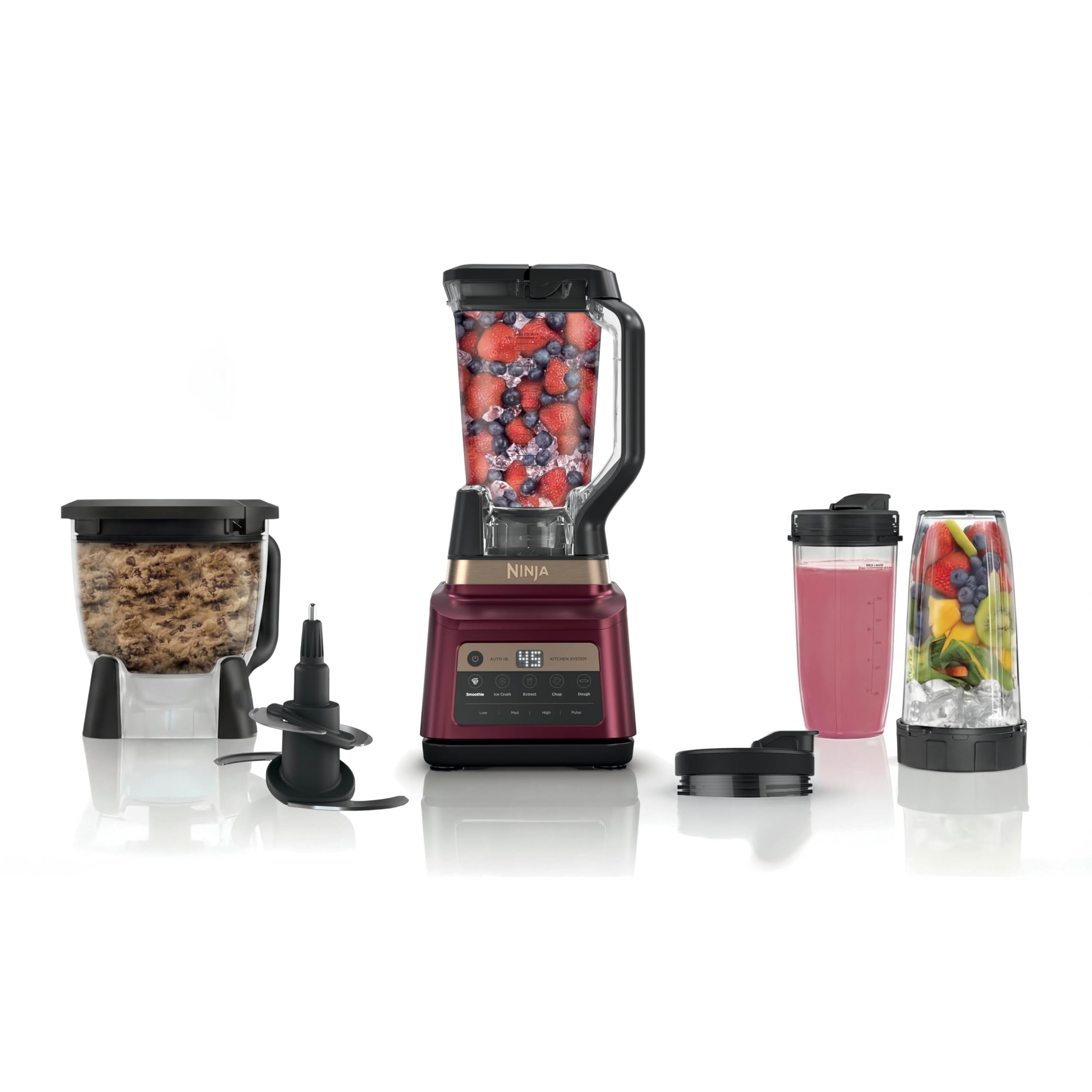 Ninja Professional Plus Blender with Auto-iQ | Smoothie and Ice Cream Maker, Frozen Drink Mixer, Margarita Machine | 3 Auto-iQ Presets, 1400W, 72-oz. Total Crushing Pitcher | Dark Grey | BN701