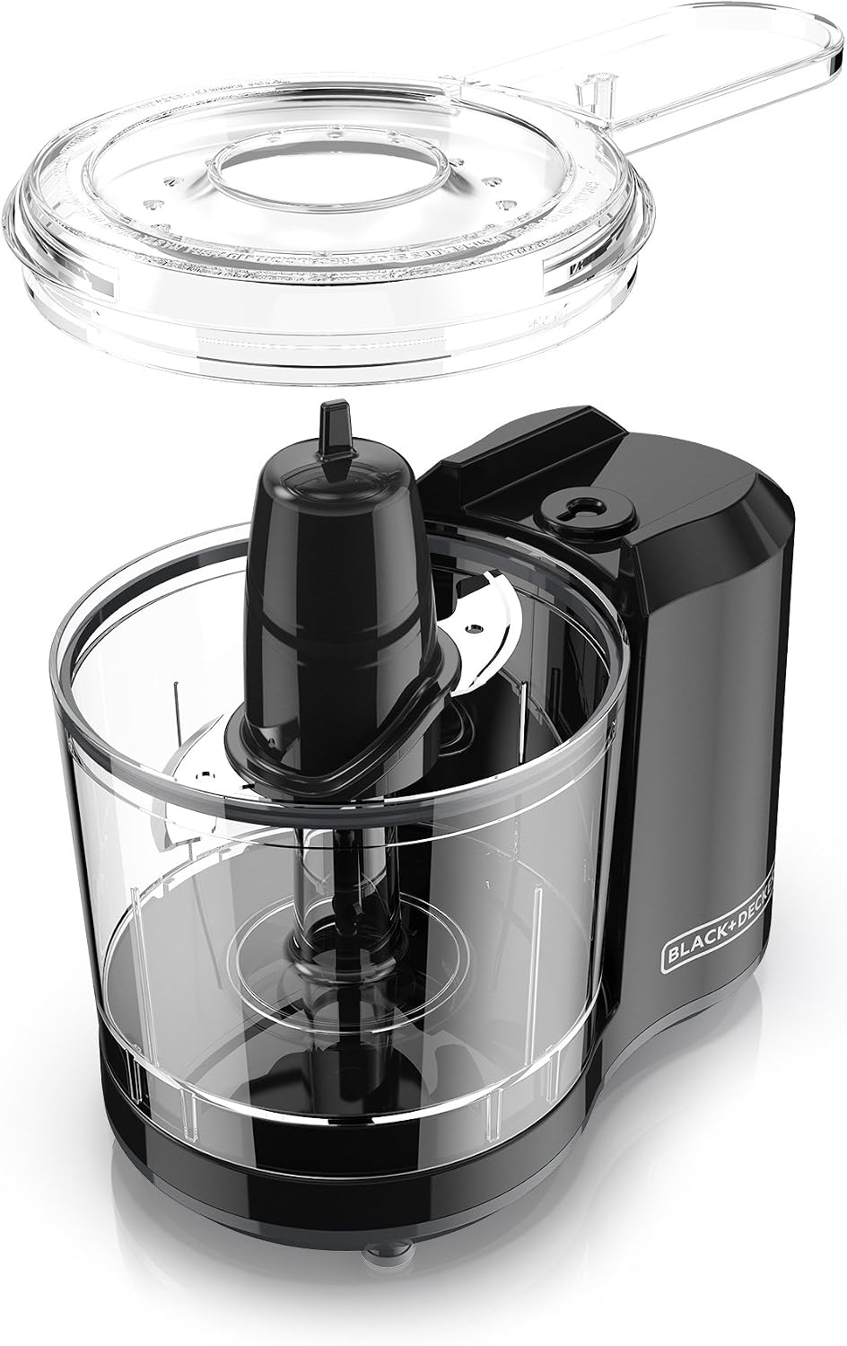 BLACK+DECKER 1.5-Cup Electric Food Chopper, One Touch Pulse, 150W Motor, Stay-Sharp Blade, Dishwasher Safe
