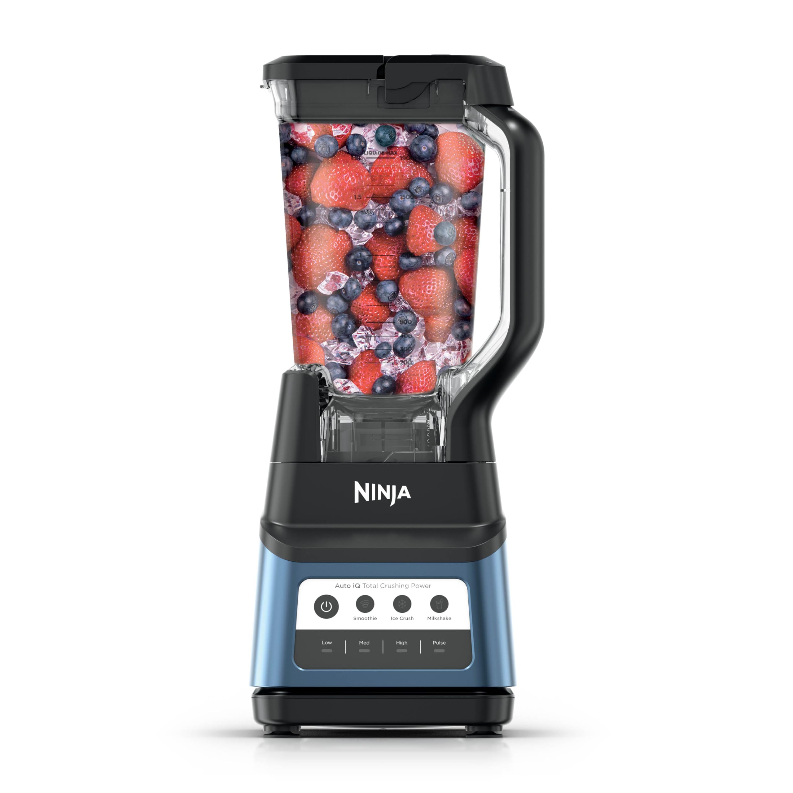 Ninja Professional Plus Blender with Auto-iQ | Smoothie and Ice Cream Maker, Frozen Drink Mixer, Margarita Machine | 3 Auto-iQ Presets, 1400W, 72-oz. Total Crushing Pitcher | Dark Grey | BN701