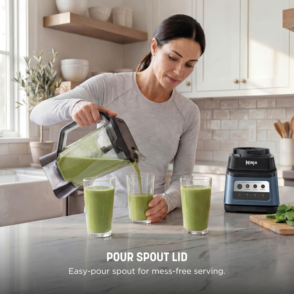 Ninja Professional Plus Blender with Auto-iQ | Smoothie and Ice Cream Maker, Frozen Drink Mixer, Margarita Machine | 3 Auto-iQ Presets, 1400W, 72-oz. Total Crushing Pitcher | Dark Grey | BN701